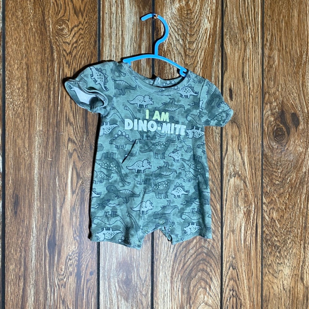 Kids Headquarters Green Baby Romper